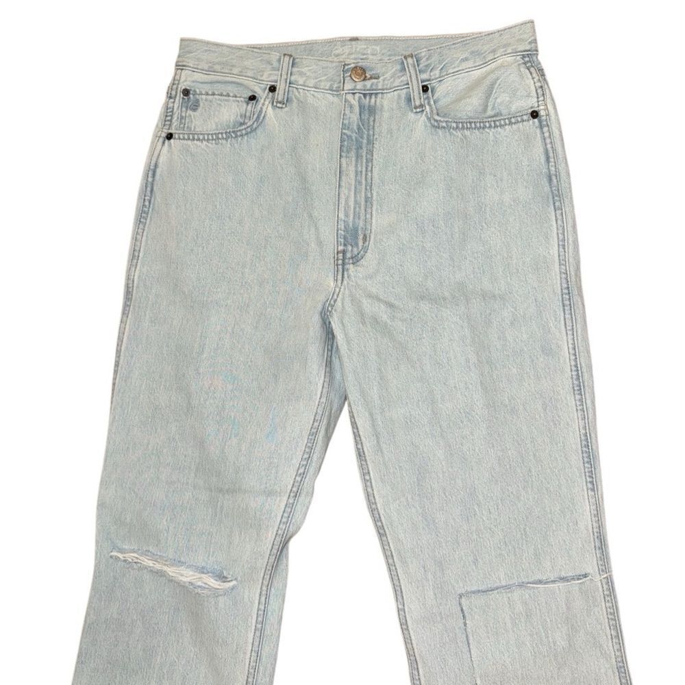 NWT Women's Etica Sasha Modern Flare Denim Jeans In Sea Breeze Size 29 - Picture 6 of 9